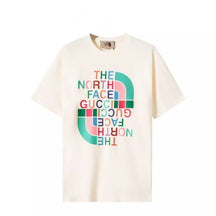 Camiseta Camiseta the north face x gucci Multicolorida- Branca (PRONTA ENTREGA)