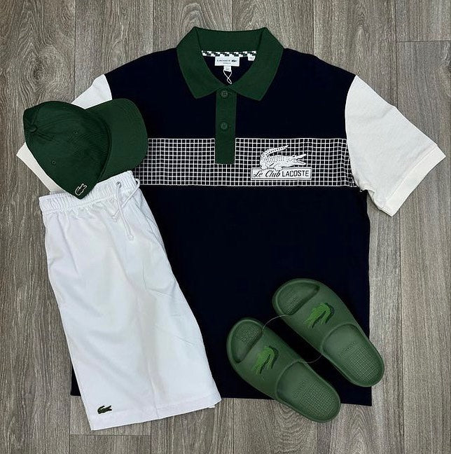 CONJUNTO LACOSTE ( CAMISA POLO+SHORT+ BONÉ+CHINELO) PROMO ESQUENTA BLACK FRIDAY (cópia)