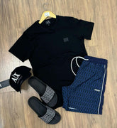 KIT ARMANI  ( CAMISA+SHORT+CHINELO+BONÉ) ( PROMO ESQUENTA BLACK FRIDAY)