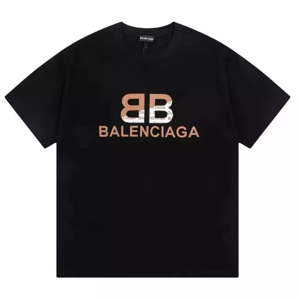 Camiseta BALENCІAGA Oversized - Preta (PRONTA ENTREGA)