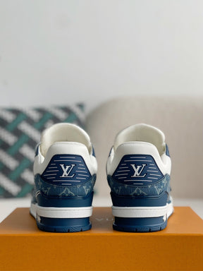 LOUIS VUITTON TREINER SNAKERS  AZUL