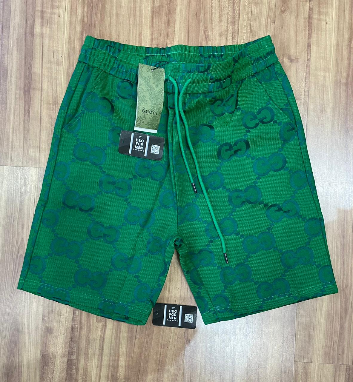 SHORT DE GRIFE GUCCI  GREEN (PROMOÇÃO ESQUENTA  BLACK FRIDAY)