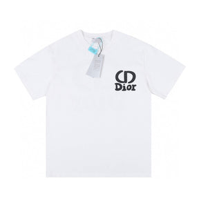 Camiseta Dior Vintage - Edição Retrô Branco