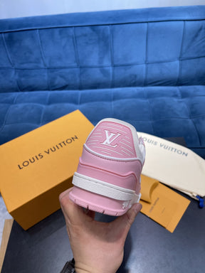 Louis Vuitton Trainer Pink Rose